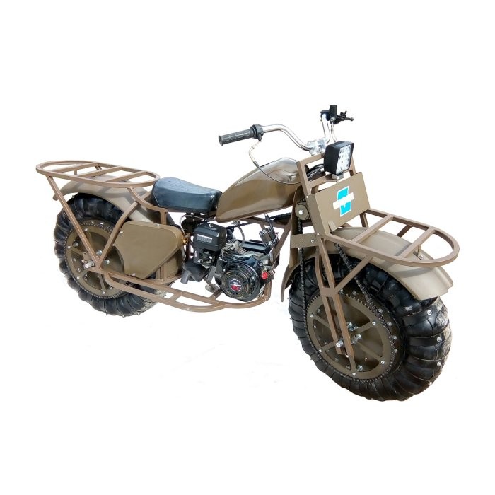 Полноприводный мотоцикл Шограш 2×2 Пневматик