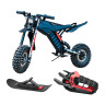 Детский электромотоцикл Mini Bike с гусеницей и лыжей